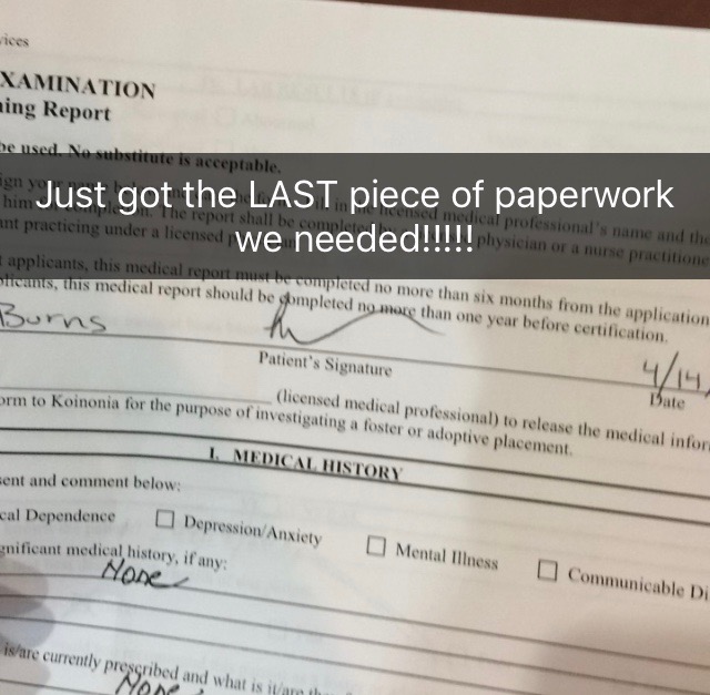 Following the Call #5 – Mounds of Paperwork
